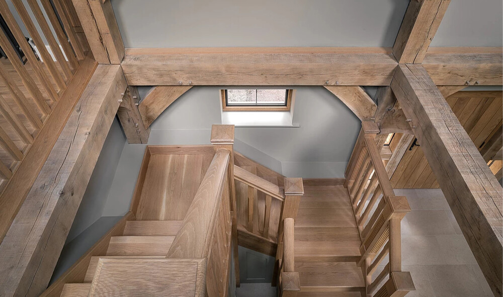 timber stairs