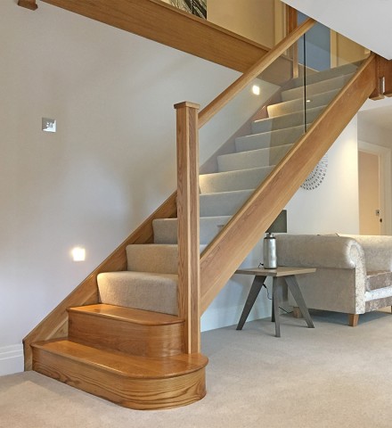 Staircases with Glass