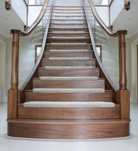 Staircases with Glass