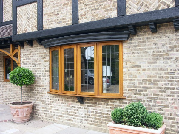 house with small bay window