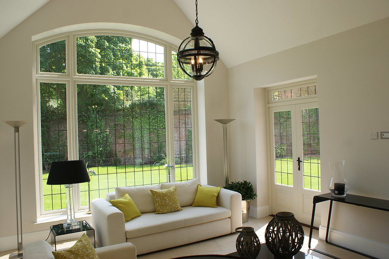 large living room casement window